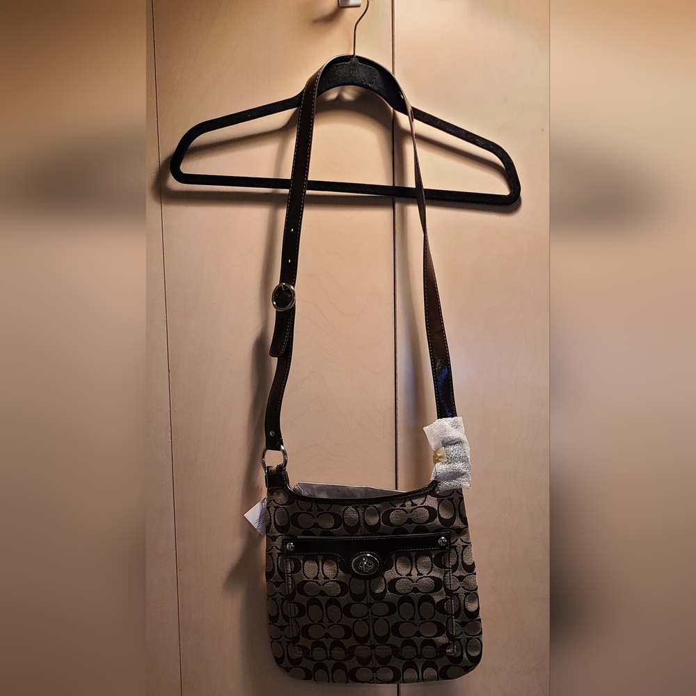 Coach Brown Penelope Crossbody Purse NWT
